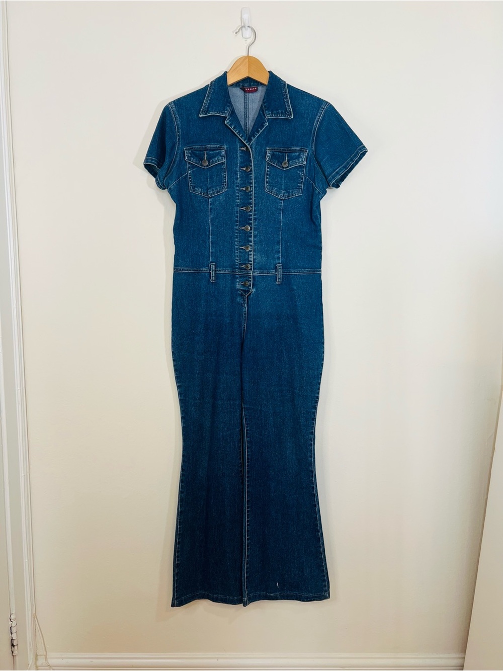 Blue Denim Jumpsuit - Nevada